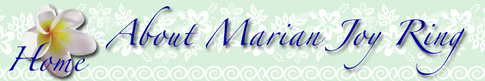 about Marian Joy Ring